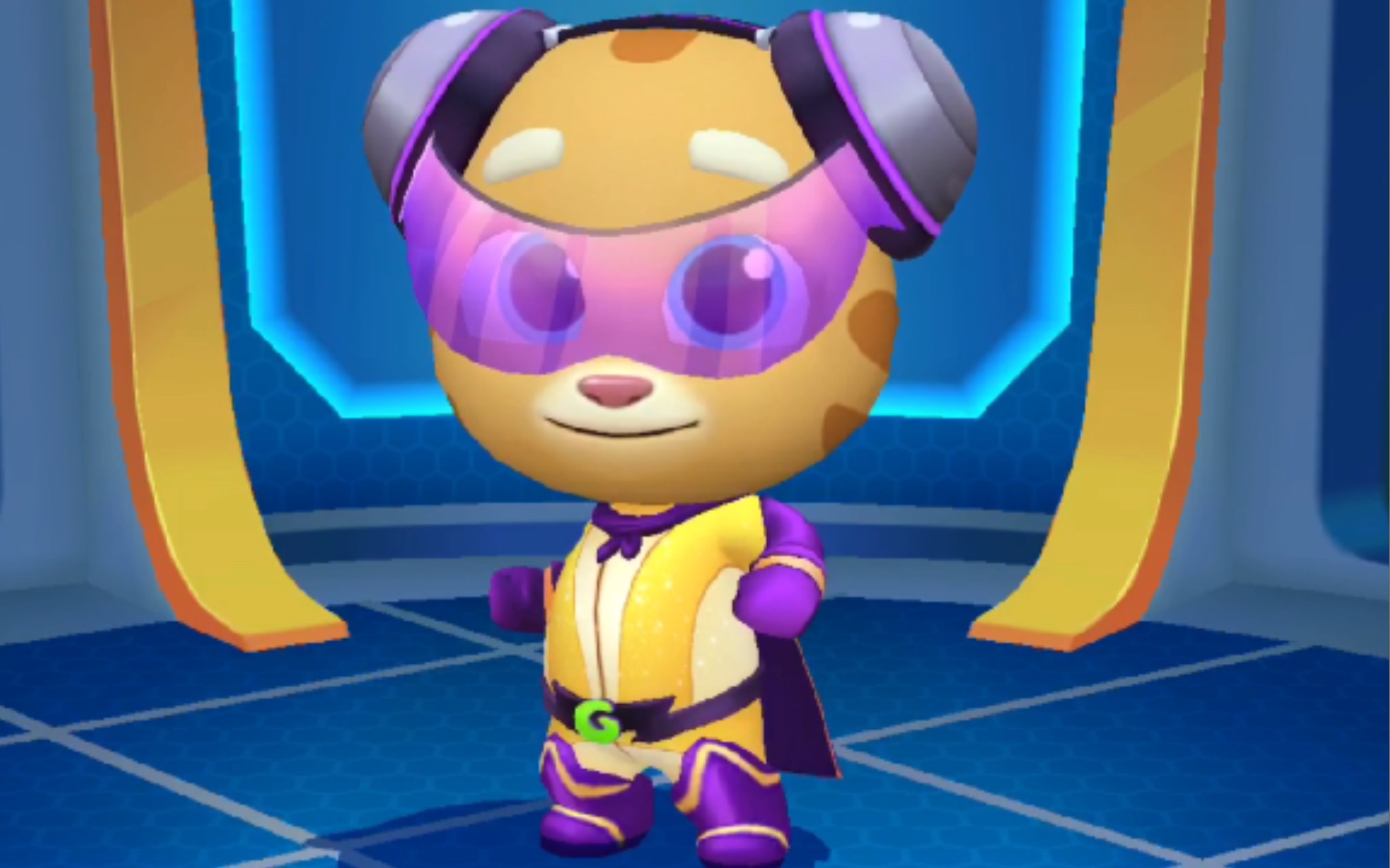 (汤姆猫英雄跑)还25音符就拿到摇滚明星金杰猫啦!