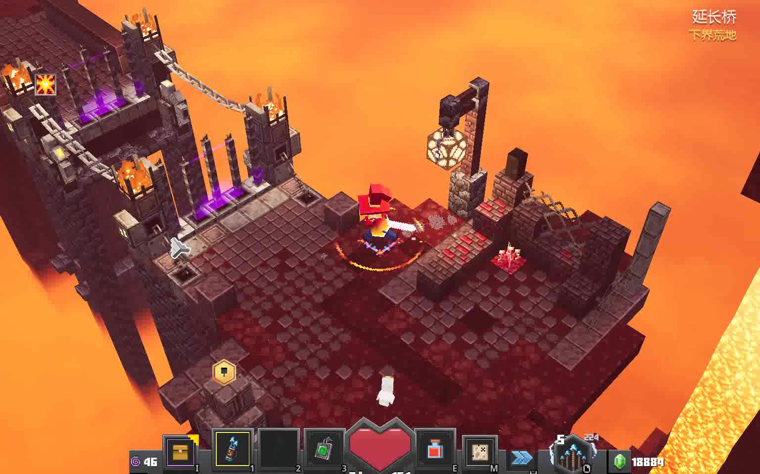 minecraftdungeons我的世界地下城下界荒地