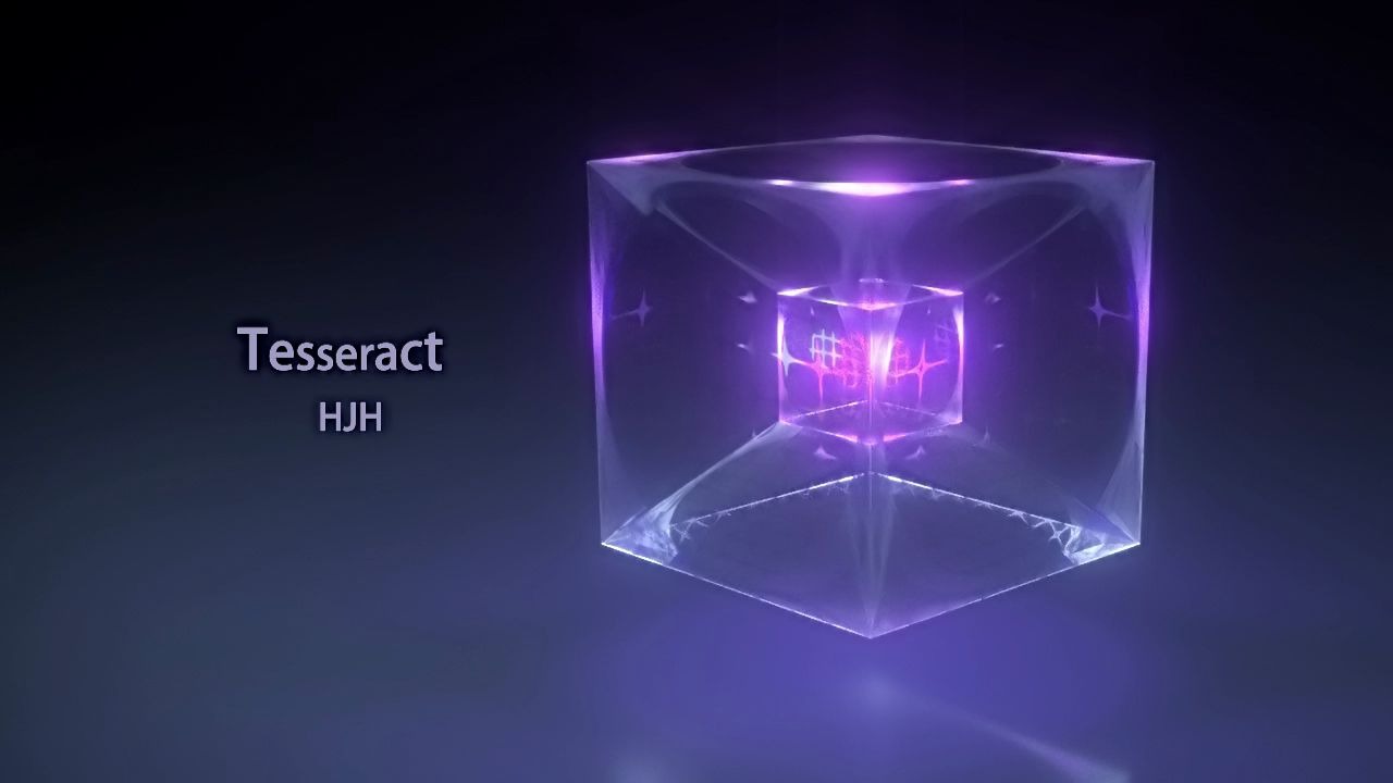 [图]超立方体动画（Tesseract）