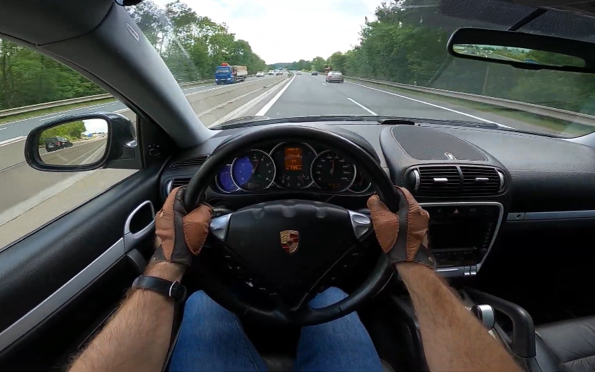 2004款保时捷cayenne s 第一视角试驾