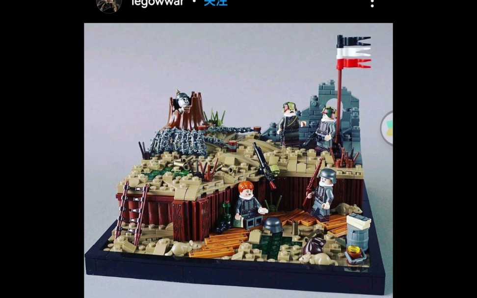 乐高ub tmc ins上的一些一战 二战优秀作品(ins转载)