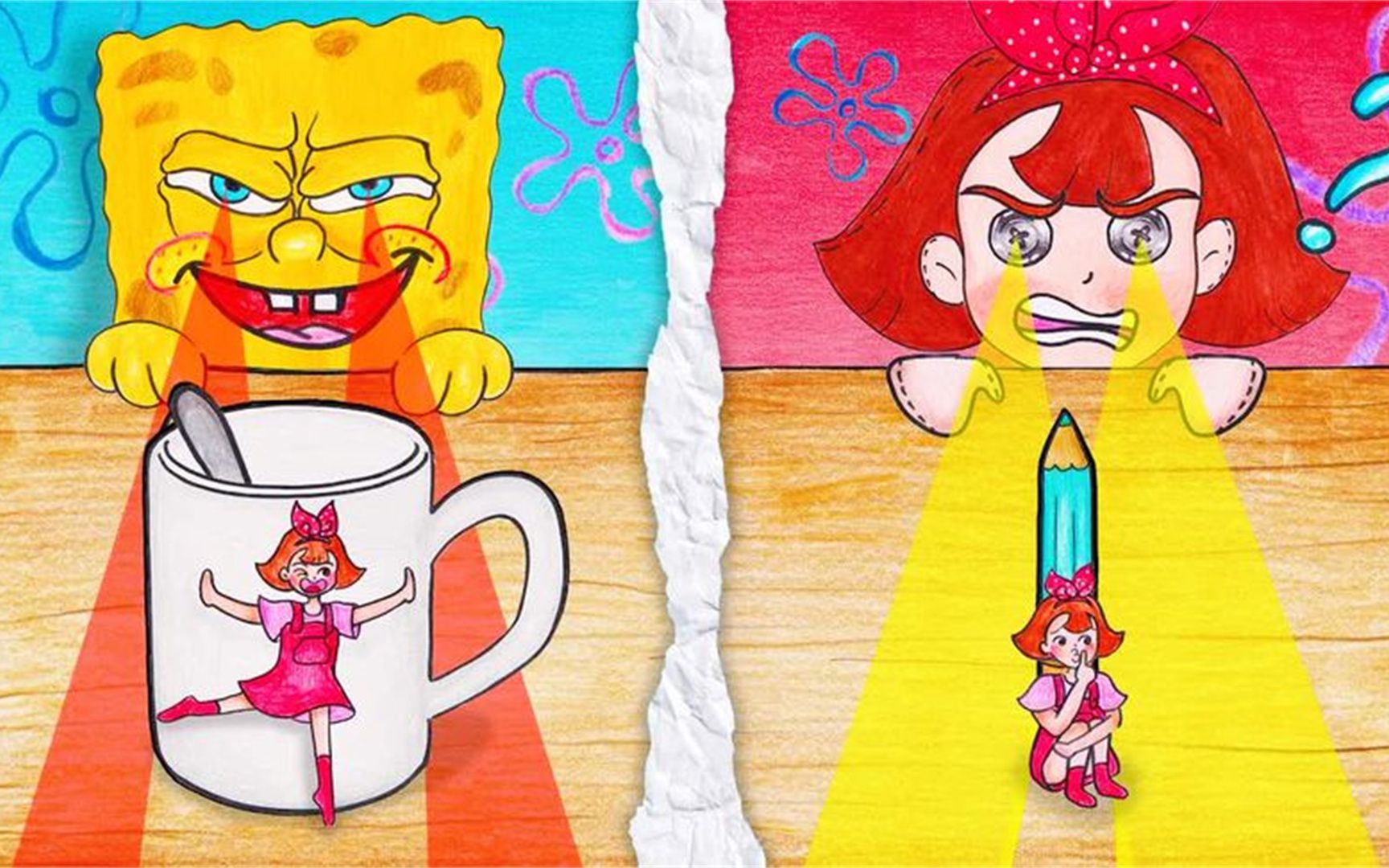 趣味定格动画:小美参加游戏大闯关,她最后能挑战成功吗?