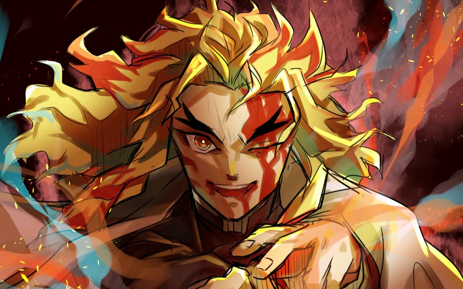 剧情燃向混剪大哥个人向致敬永远的炎柱炼狱杏寿郎先生