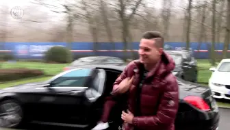 Julian Draxler's first training
