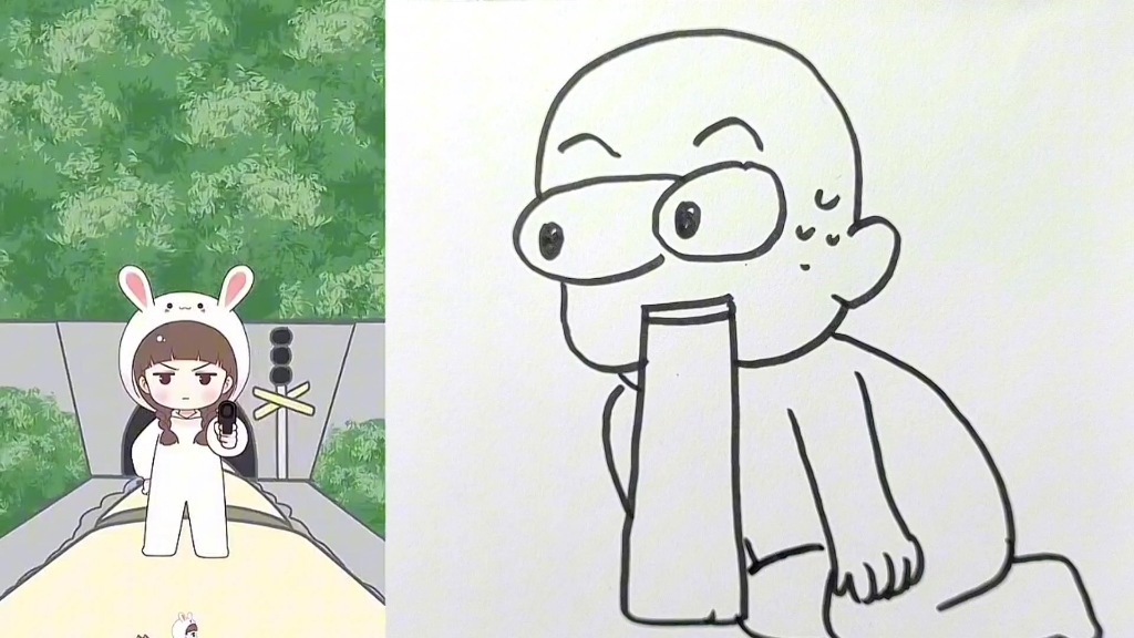 小孩子看动画学画画,二次元,简笔画,动画推荐