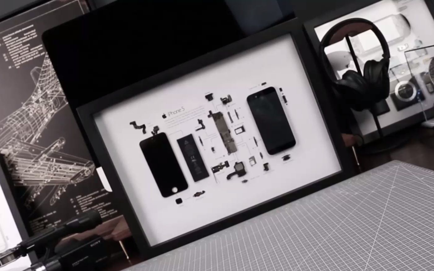 【iphone的拆解装裱艺术】之iphone 5,留住那些美好的回忆_哔哩哔哩