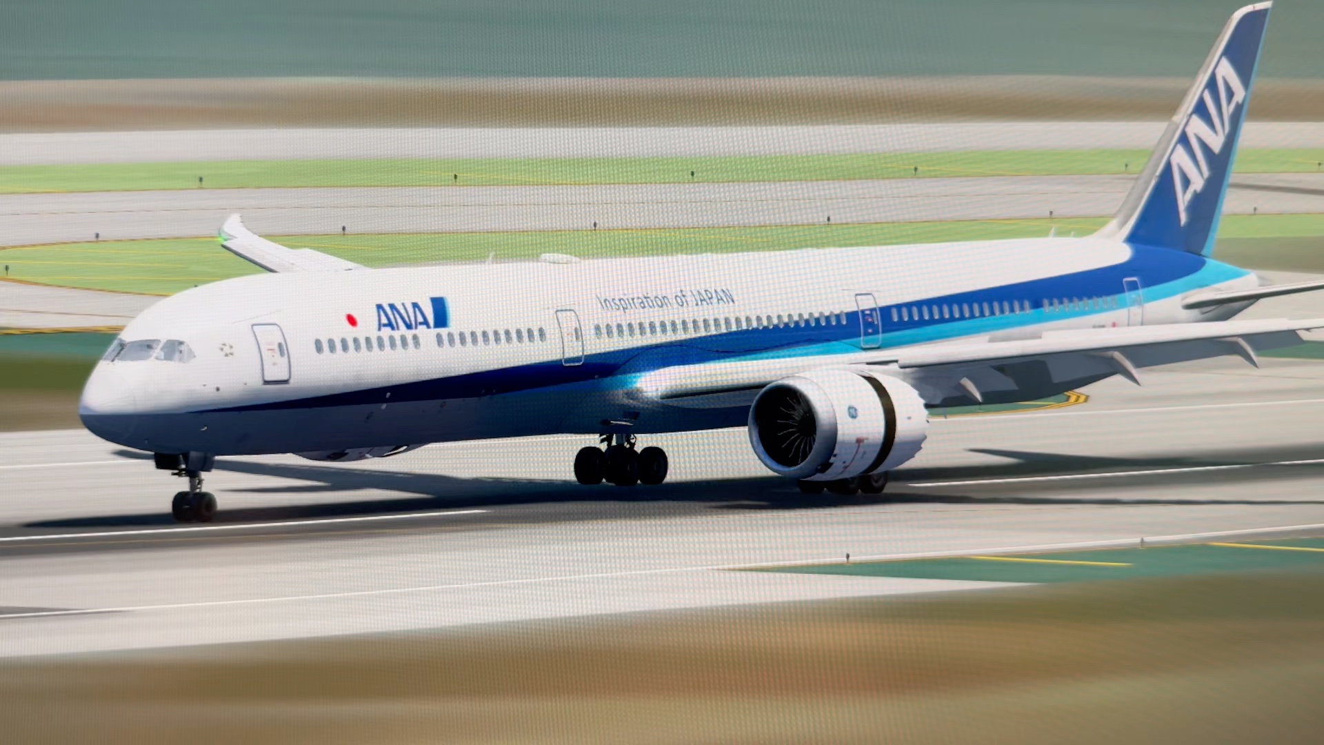 aerofly fs 4第一次用787降落