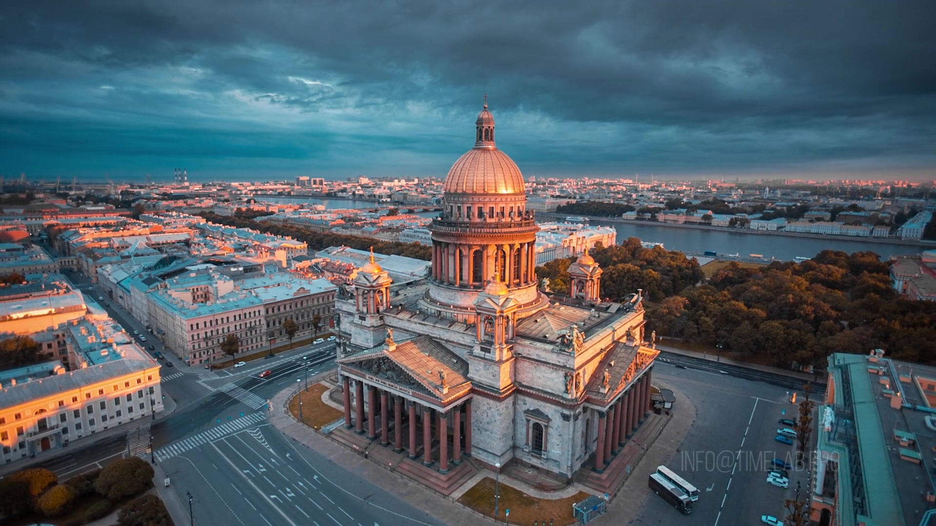 white nights in saint petersburg russia (1080p)_哔哩哔哩 (゜-゜)