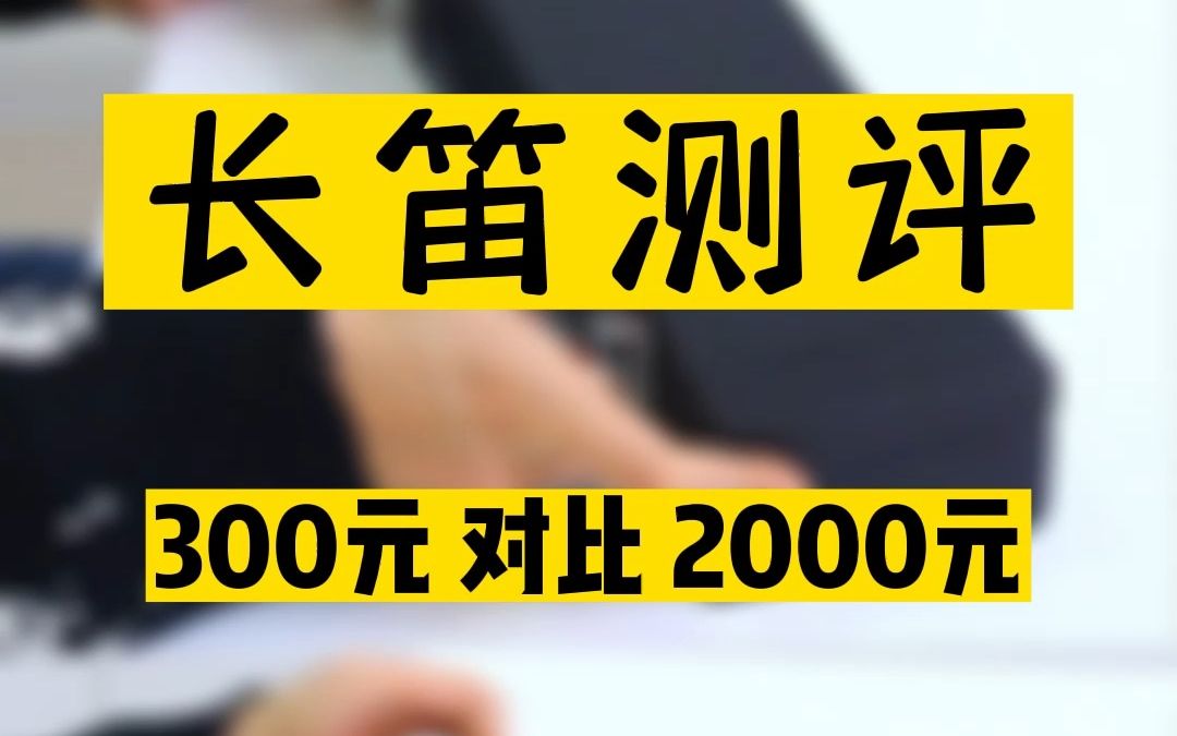 300元和2000元长笛差距有多大?哔哩哔哩bilibili