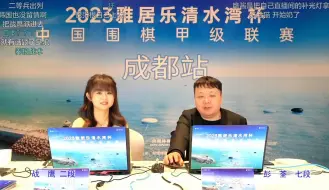 Download Video: [现场+彭荃战鹰解说]20231128 2023雅居乐清水湾杯围甲联赛第七轮 王星昊vs廖元赫 中国围棋协会 直播回放