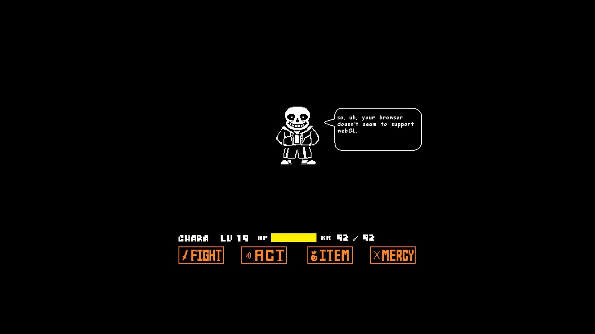 sans:吃我掉帧攻击!