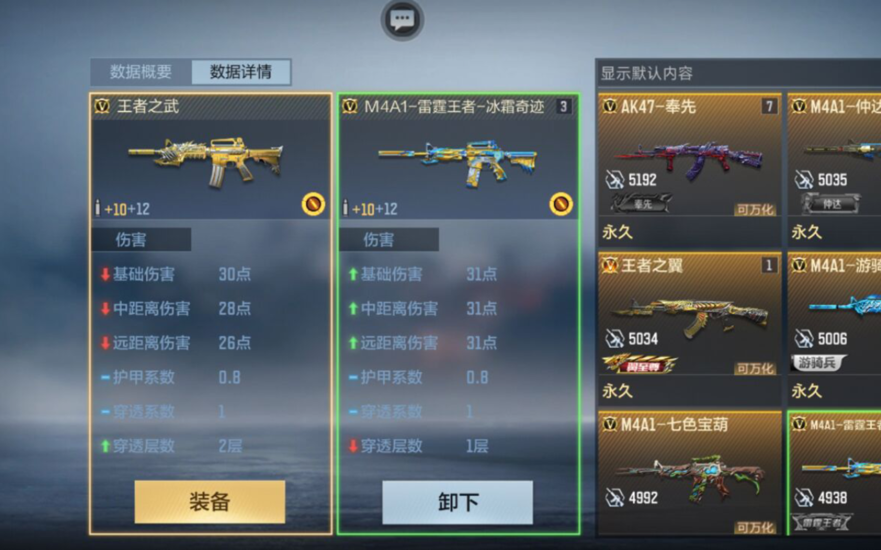 cf手游:王者之武-女团,王武大概是最没存在感的王者m4了,不过带上皮肤