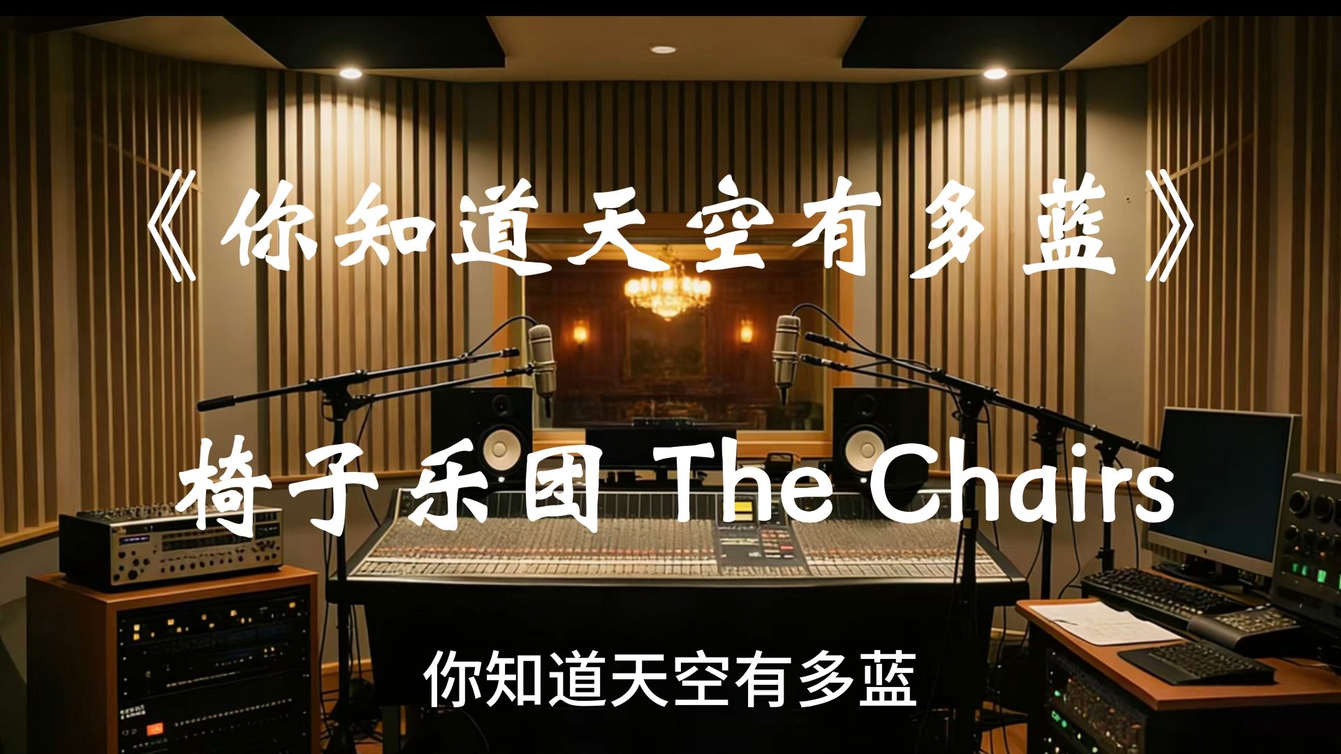 【??-???·无损】椅子乐团（The Chairs）《你知道天空有多蓝》歌词纯享版