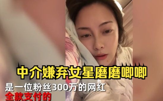 中介嫌弃女星磨磨唧唧,35岁女星买房遇涨价放弃,被中介怼太穷,不如300万粉丝网红哔哩哔哩bilibili