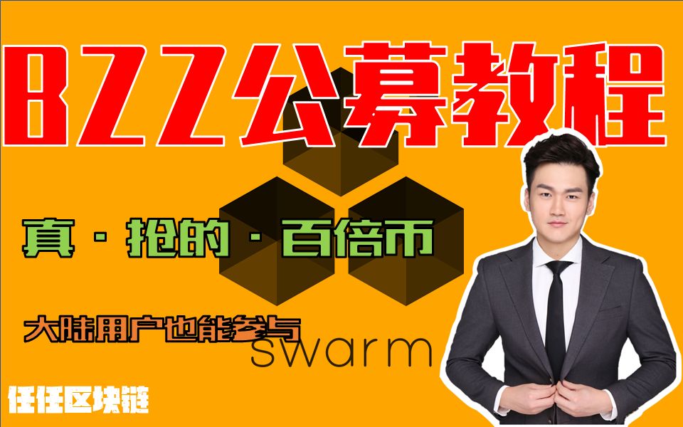 【任任区块链】BZZ公募参与教程,Coinlist大陆用户如何注册?抢到就是赚到!哔哩哔哩bilibili