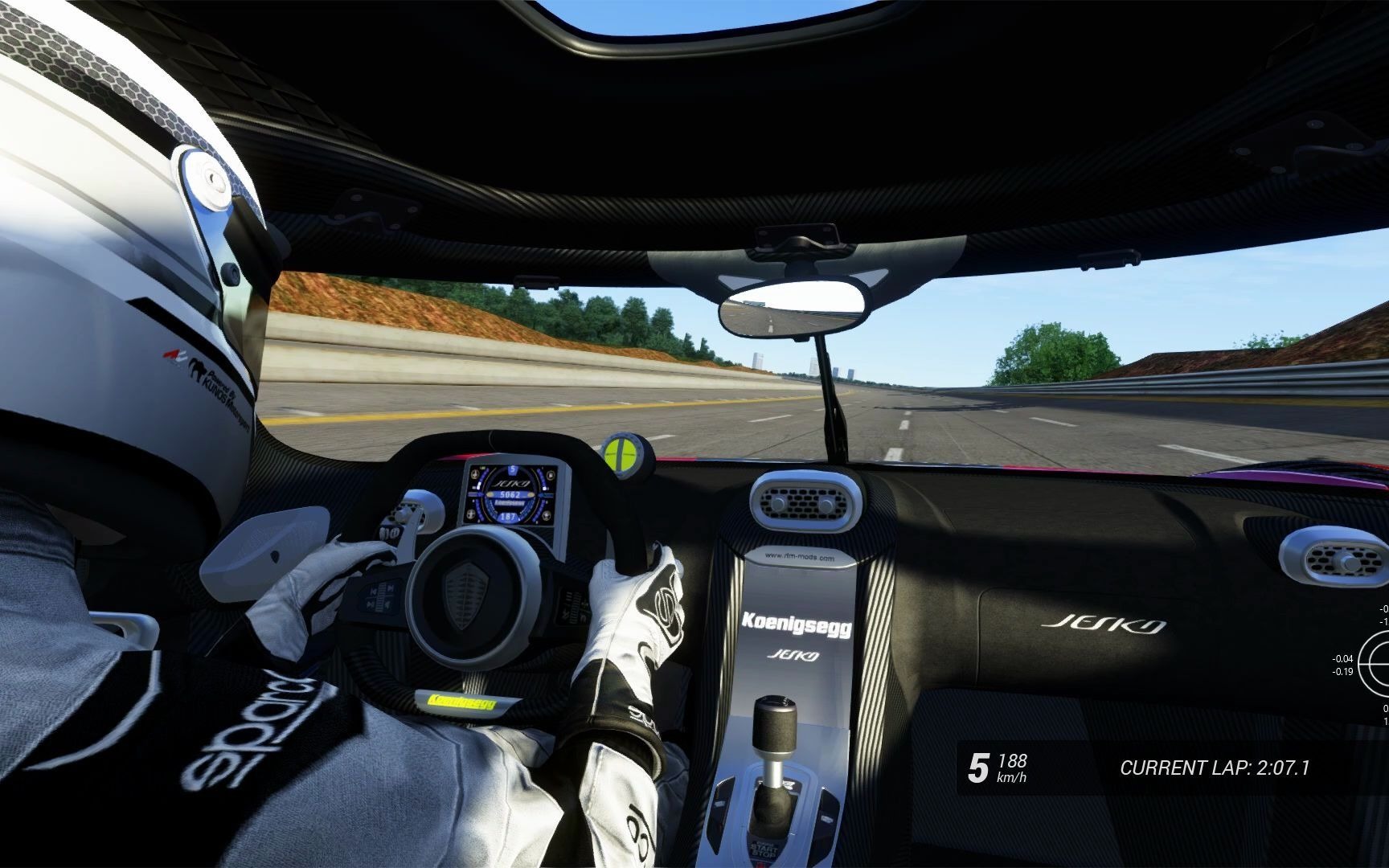 柯尼塞格jesko极速测试501kmh