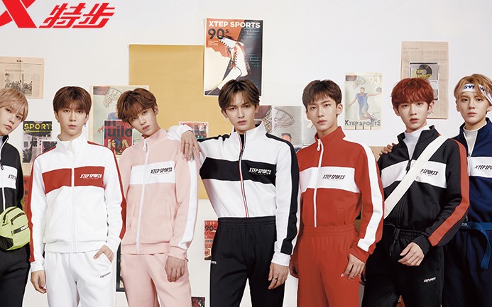 【毕雯珺】乐华七子next特步2019春季新品花絮