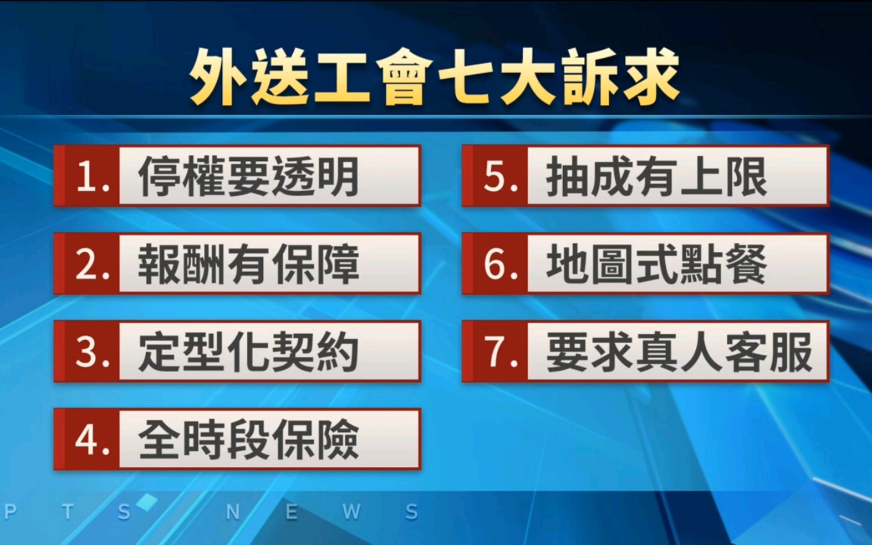 中国台湾外送产业工会反对外送平台垄断,提出七大诉求并逐一沟通协商哔哩哔哩bilibili