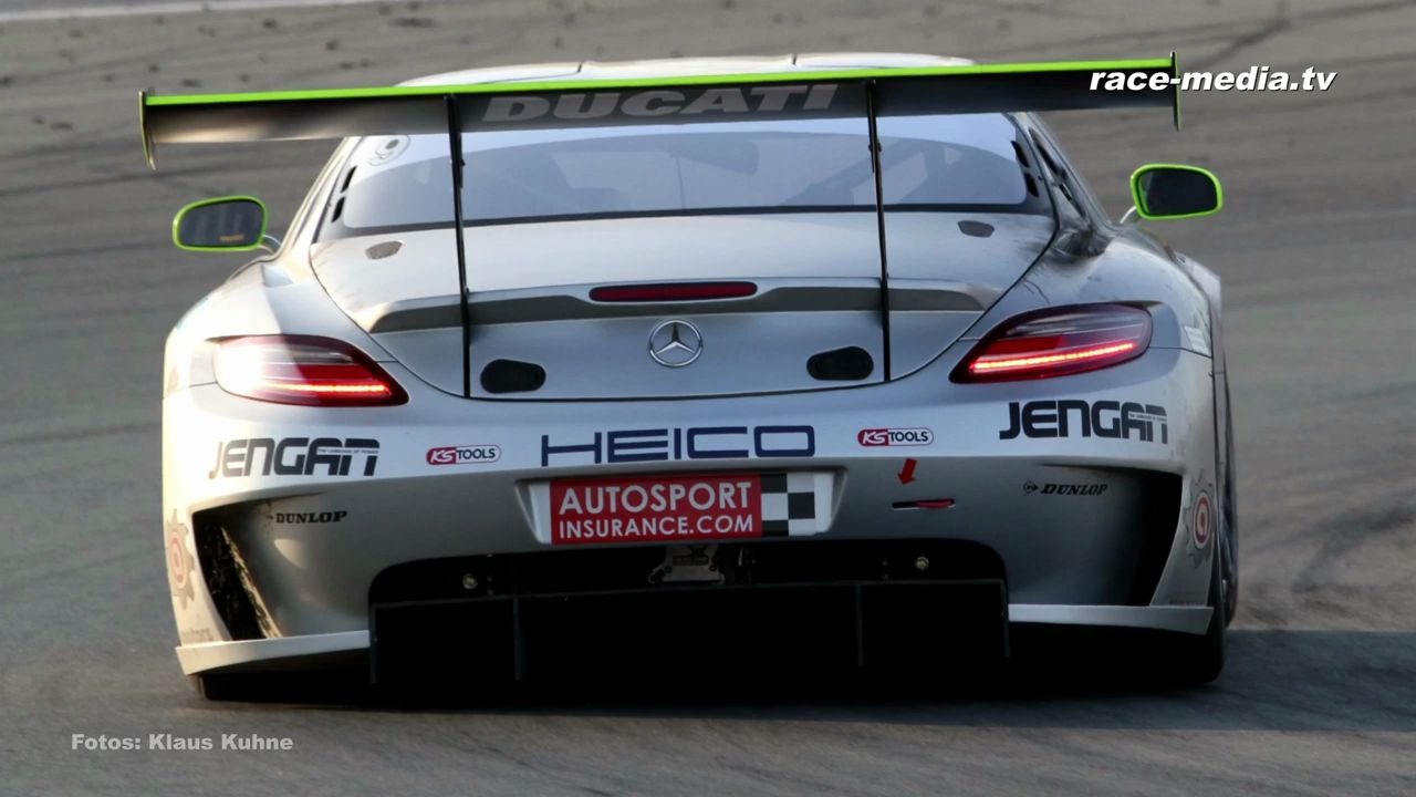 [图]【经典赛事车载】2011年迪拜24小时 HEICO Motorsport车队Mercedes Benz SLS AMG GT3