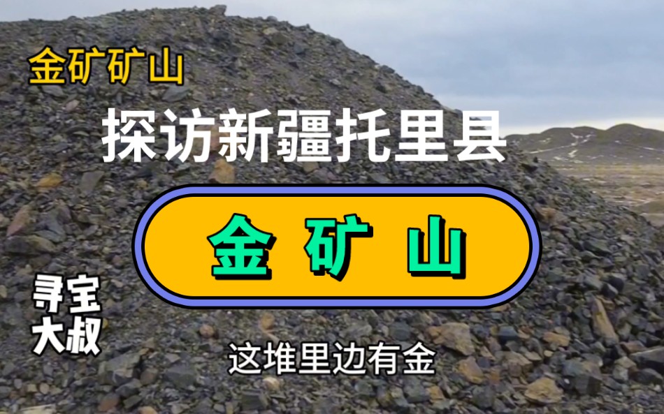 新疆金矿储量丰富,古采盗采严重.为什么这里的金矿一直停产?哔哩哔哩bilibili