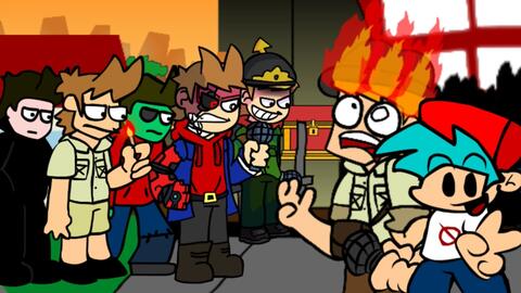 MATT EDDSWORLD Vs Matt Eddsworld Friday Night Funkin - FNF Full Week -  BiliBili