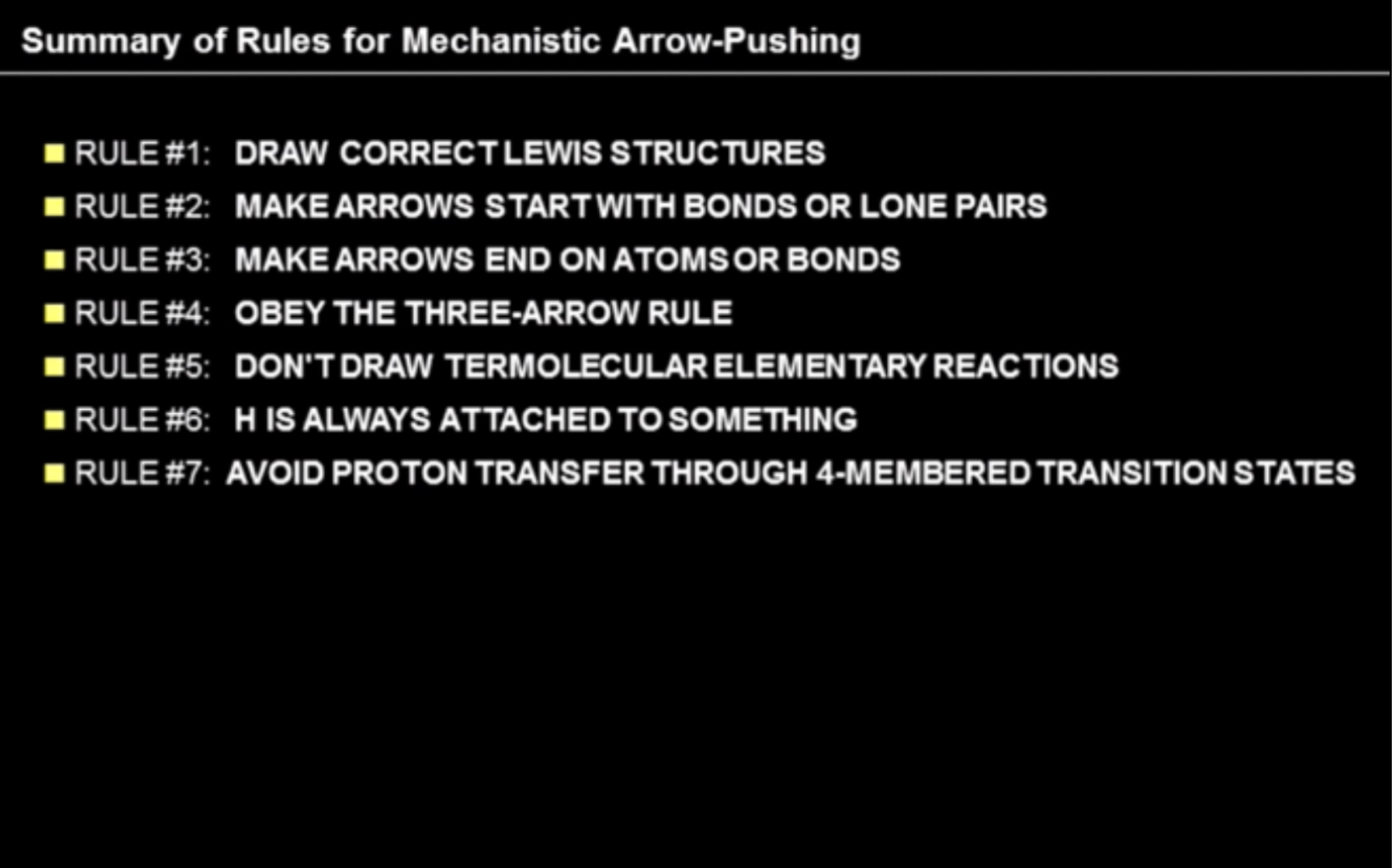 [UCI] Chem 201Lecture 011. Arrow Pushing. Part 5.[英语字幕]哔哩哔哩bilibili