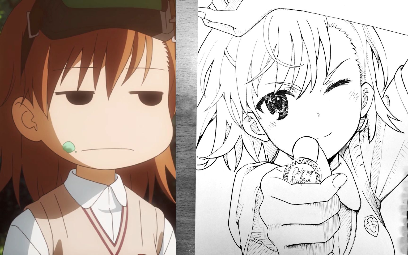 【线稿】炮姐:傲娇什么的,才不是!>_ 【御坂美琴勾线】手绘