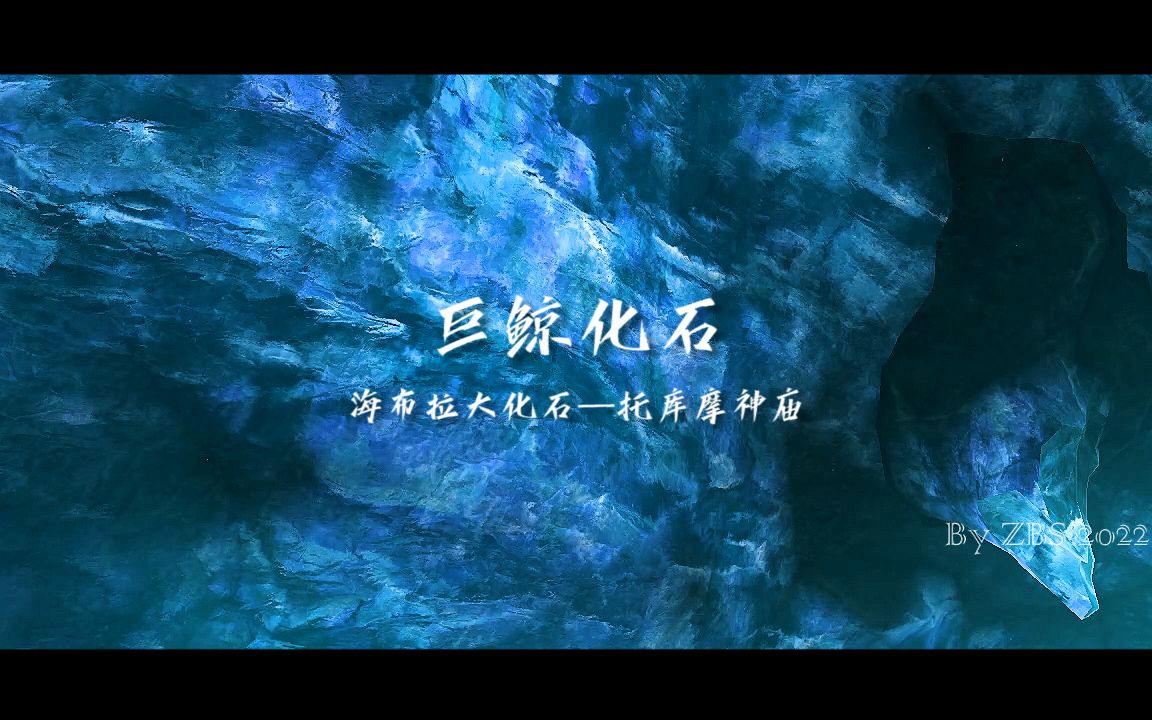 塞尔达震撼美景巨鲸化石