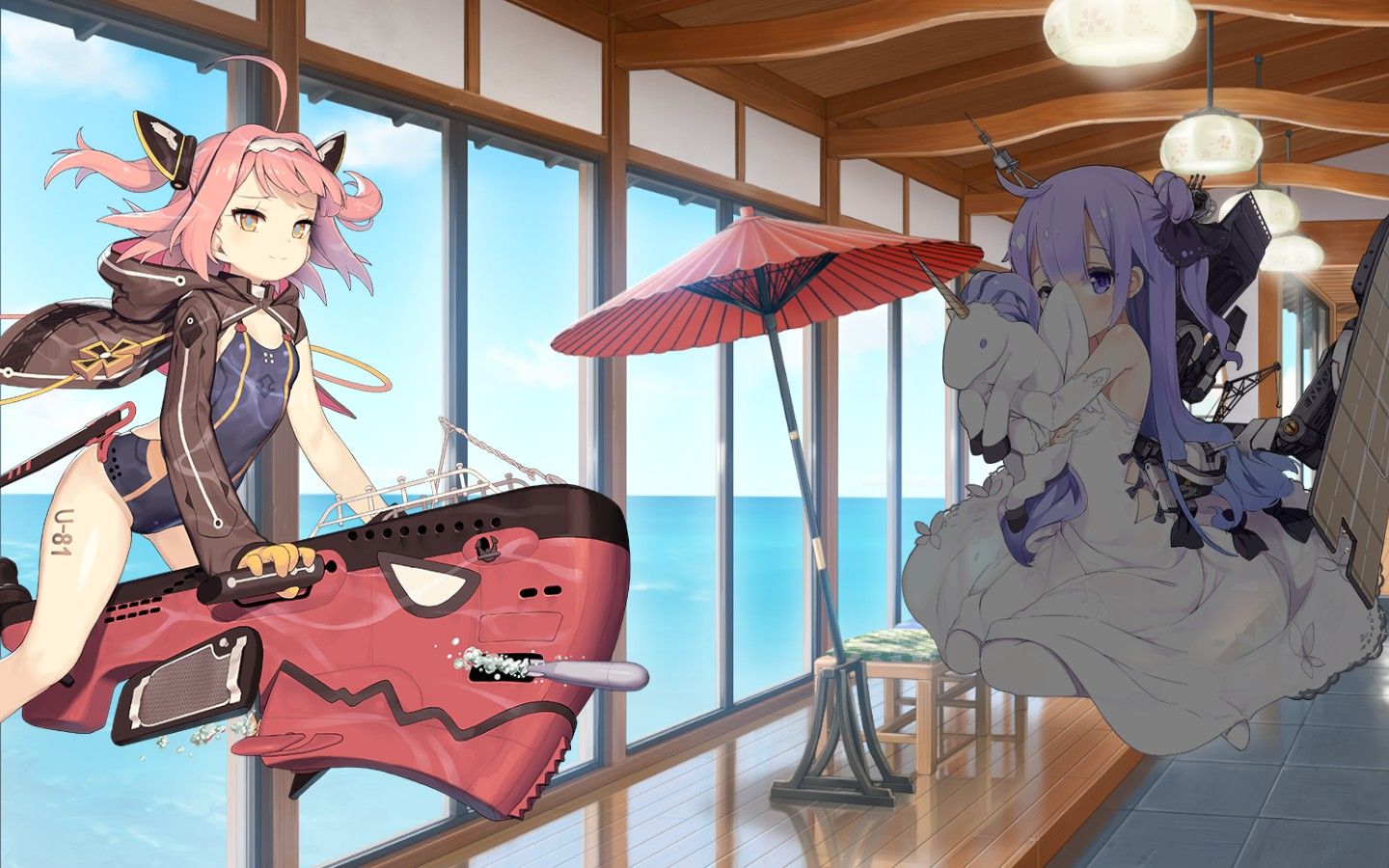 【碧蓝航线crosswave】断章剧情-34:u-81要玩!