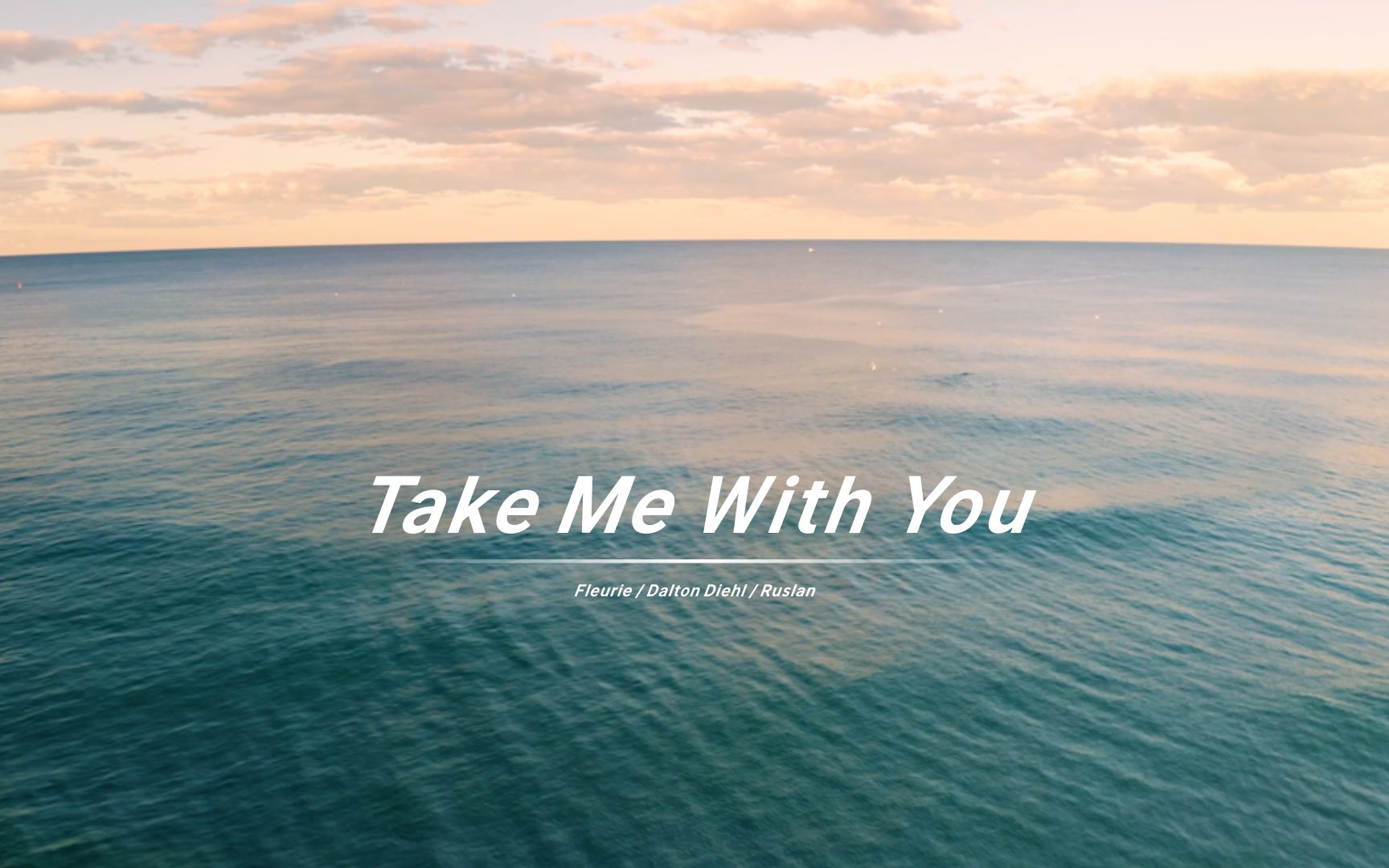 [图]一听就爱上了如此干净的旋律《Take Me With You》仿佛遨游星海，置身世外