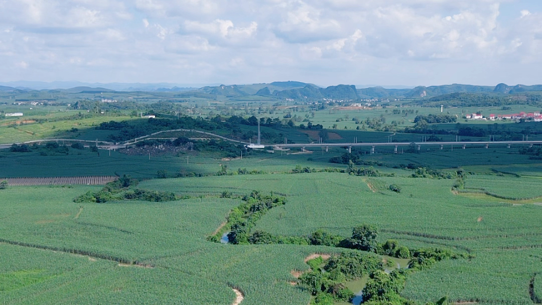 广西,除了喀斯特地貌,还有无尽的平原