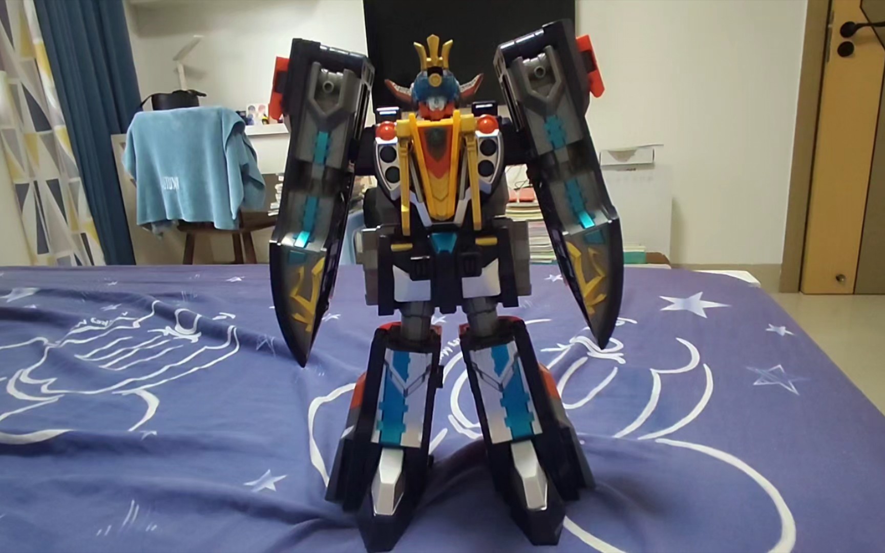 【运镜变形】天星战机王 变形!