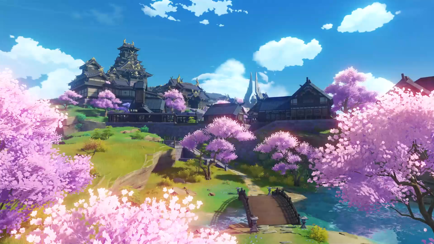 活动  【原神】稻妻神社的美景之将军大人在发什么呆呀?