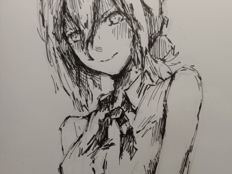 【电锯人】蕾塞临摹练习