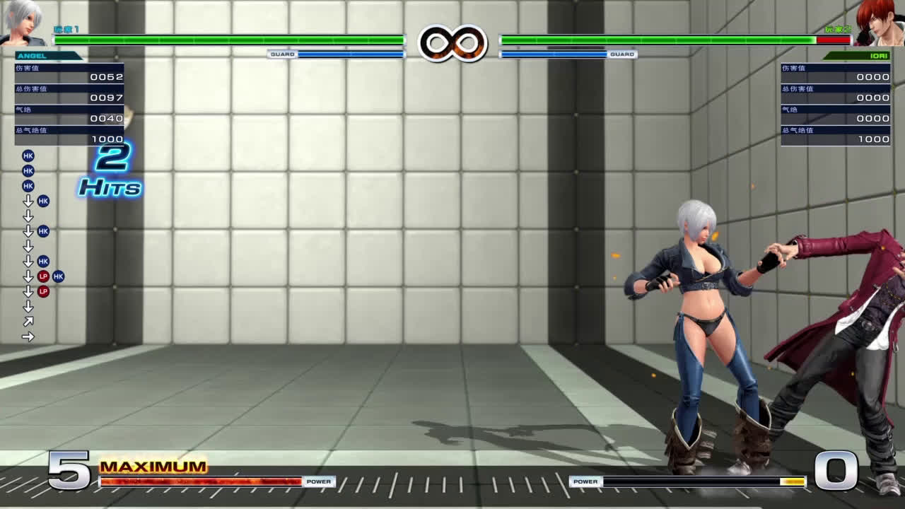 拳皇14 键盘鸡高伤连段