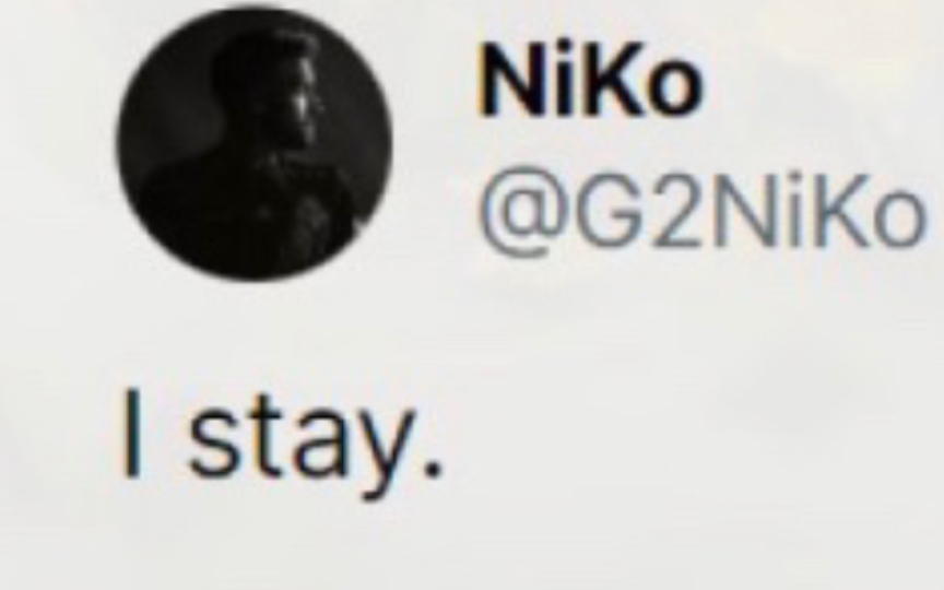 niko将留在g2!i stay!