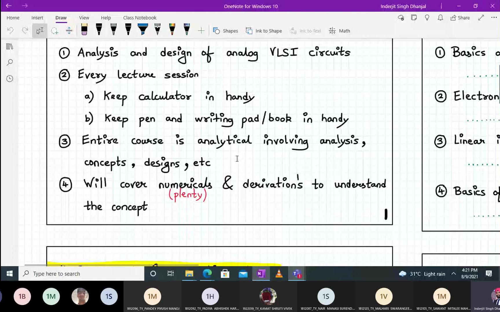 Analog VLSI Design Lecture 5 part 2 MOSFET numerical on finding region of operat哔哩哔哩bilibili