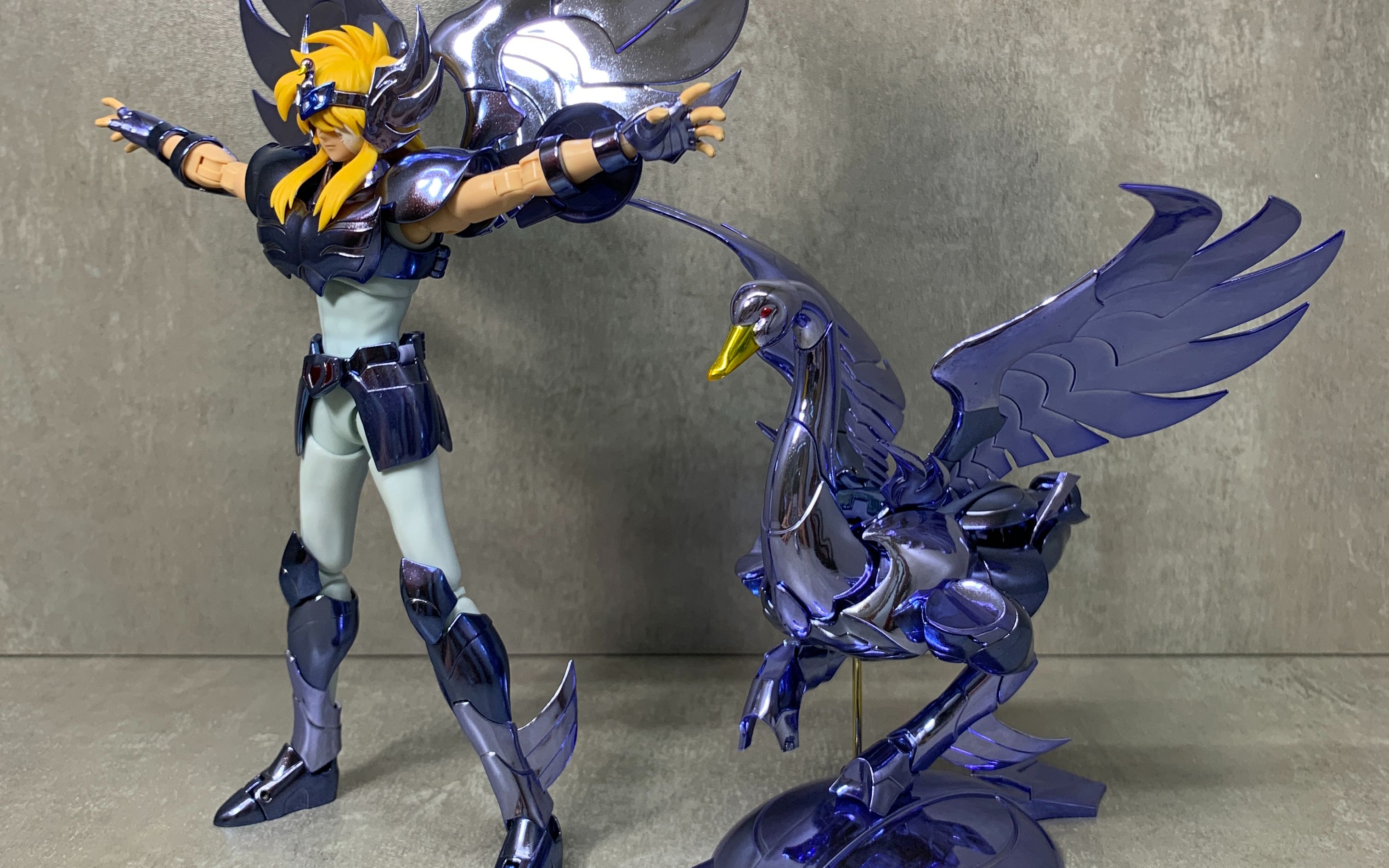 圣衣神话~万代~最终白鸟双形态拼装