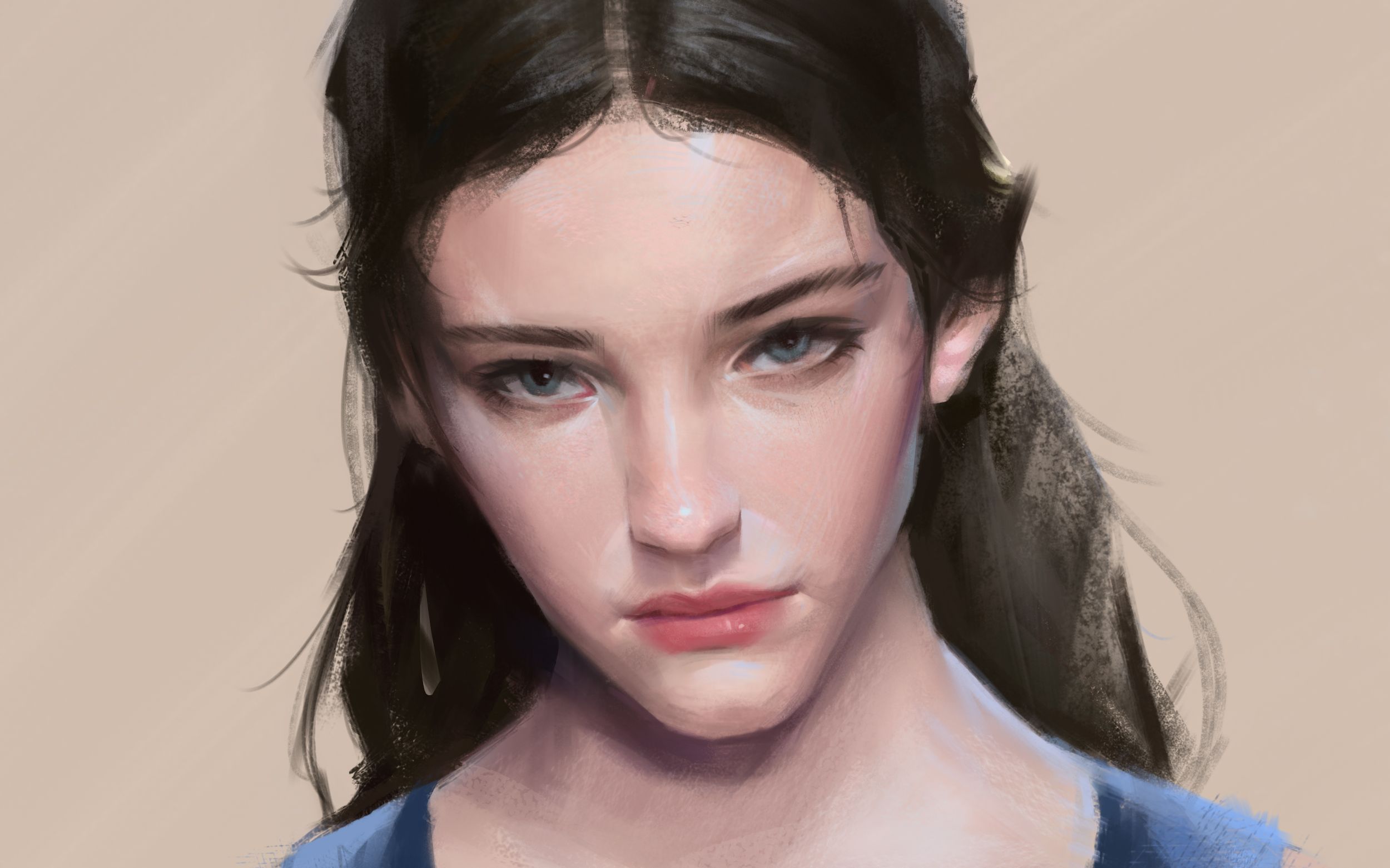 【板绘】新手小白正确的临摹方式【厚涂】原速视频倾情学习!