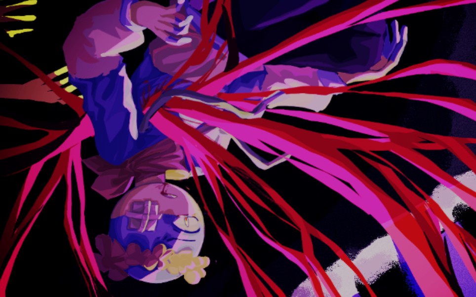 【ch绘画过程】"刺入心脏"(乌中心)_哔哩哔哩_bilibili