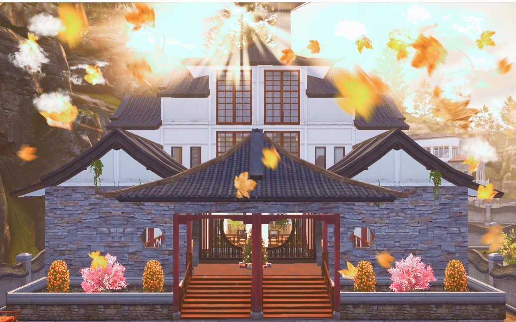 南路的柳柳明日之后原创古风建筑新年特别档四合院合年新院