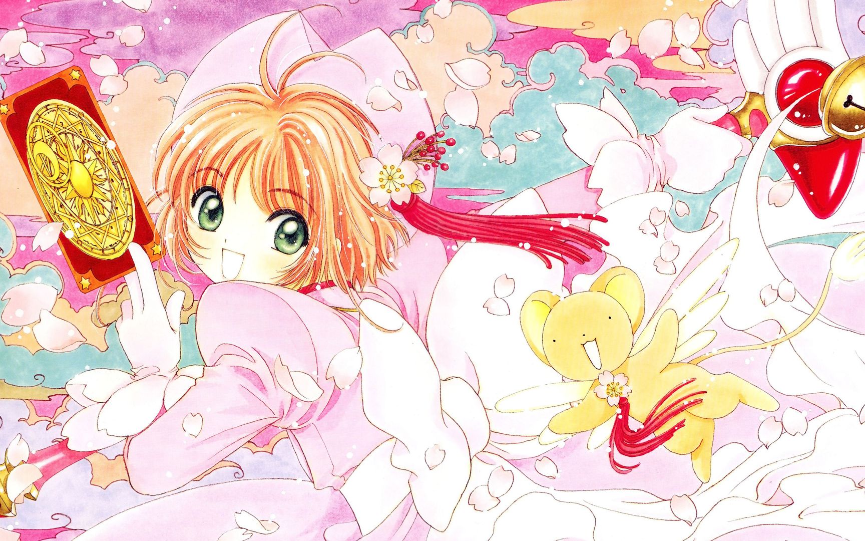 [图]【CLAMP】《魔卡少女樱》原画集+纪念画集+动画设定集