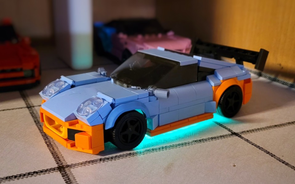 适用速度冠军比例八格小车——保时捷911gt3_哔哩哔哩_bilibili