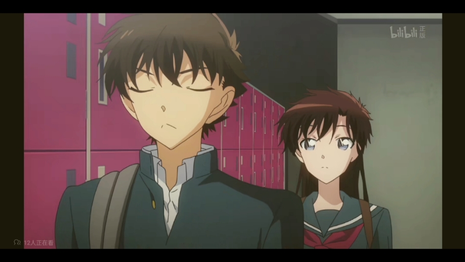 怪盗基德#情人节 中森青子送巧克力名场面