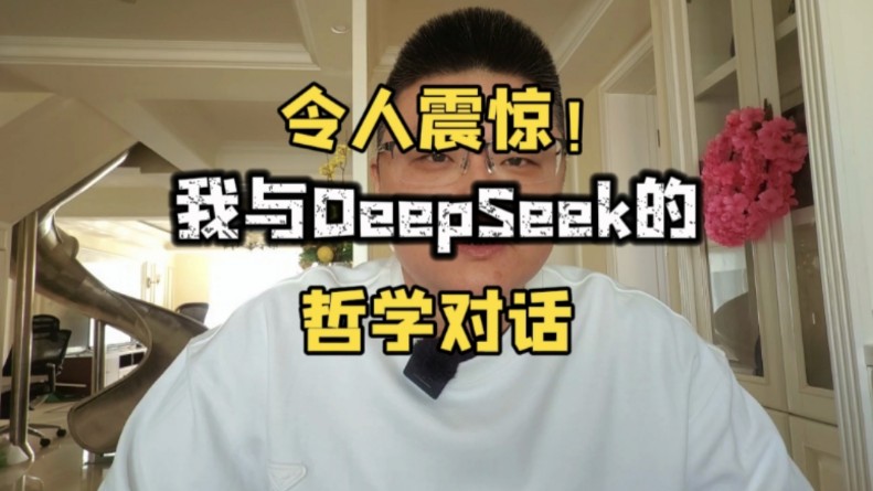 令人震惊!我与DeepSeek的哲学对话哔哩哔哩bilibili