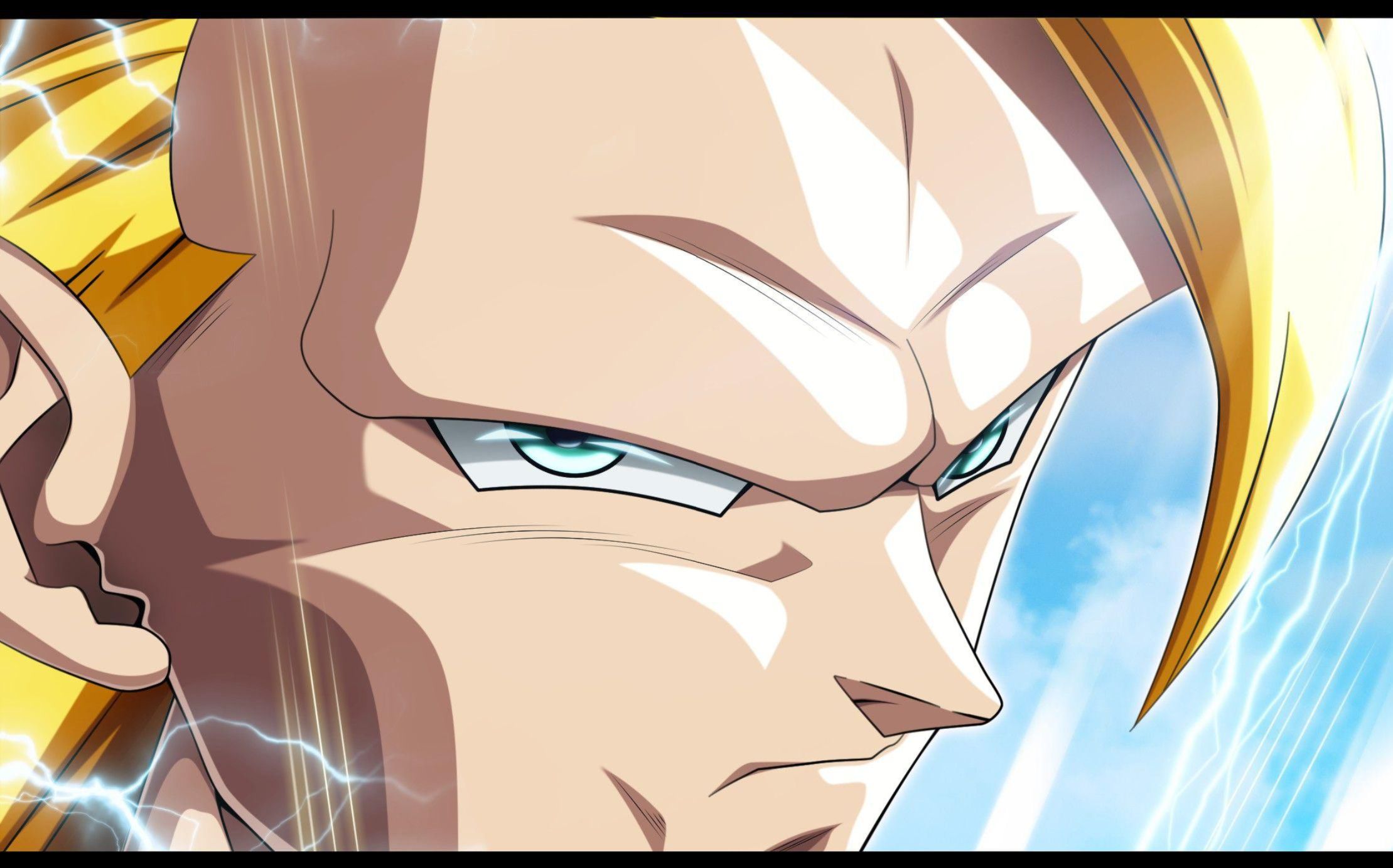 就让你见识下超级赛亚人3的力量!