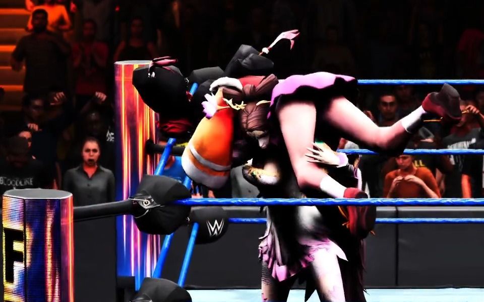 [图]【WWE2K19-MOD 四人赛】不知火舞&貂蝉&安琪拉&妲己.