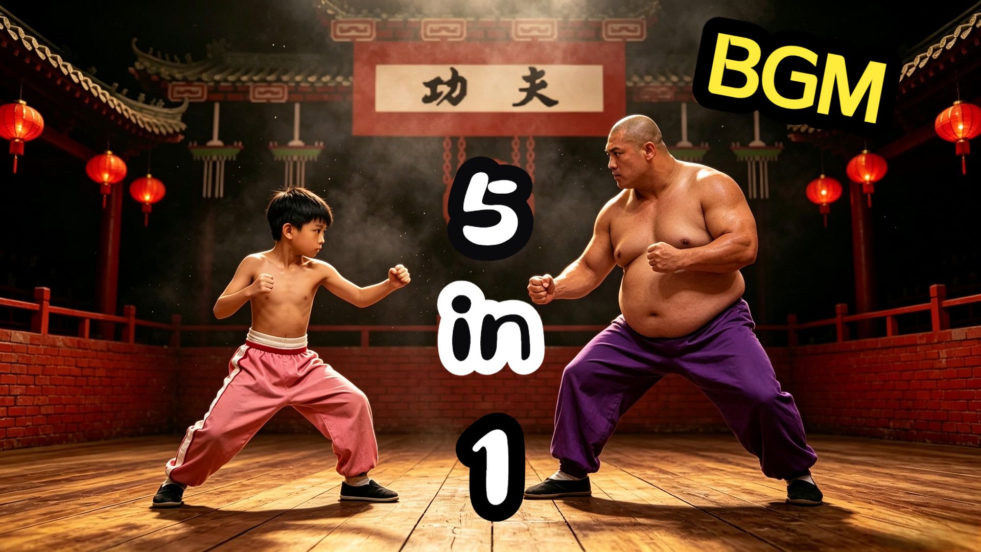 ?FC【功夫 · BGM】五个国家 | 五种风格