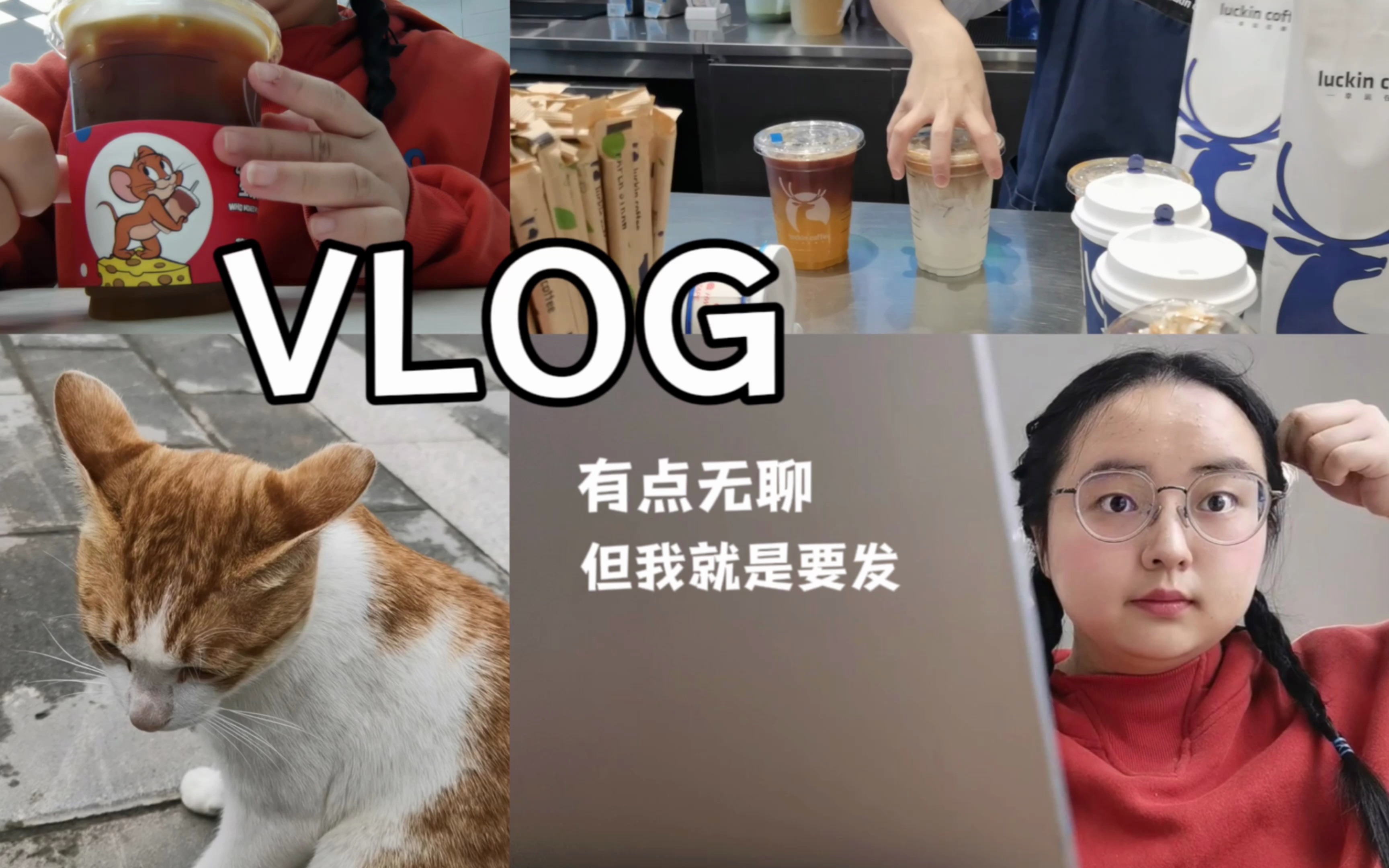 大四不考研不实习但要学习的vlog|真的蛮无聊的,流水账|别点进来看哔哩哔哩bilibili