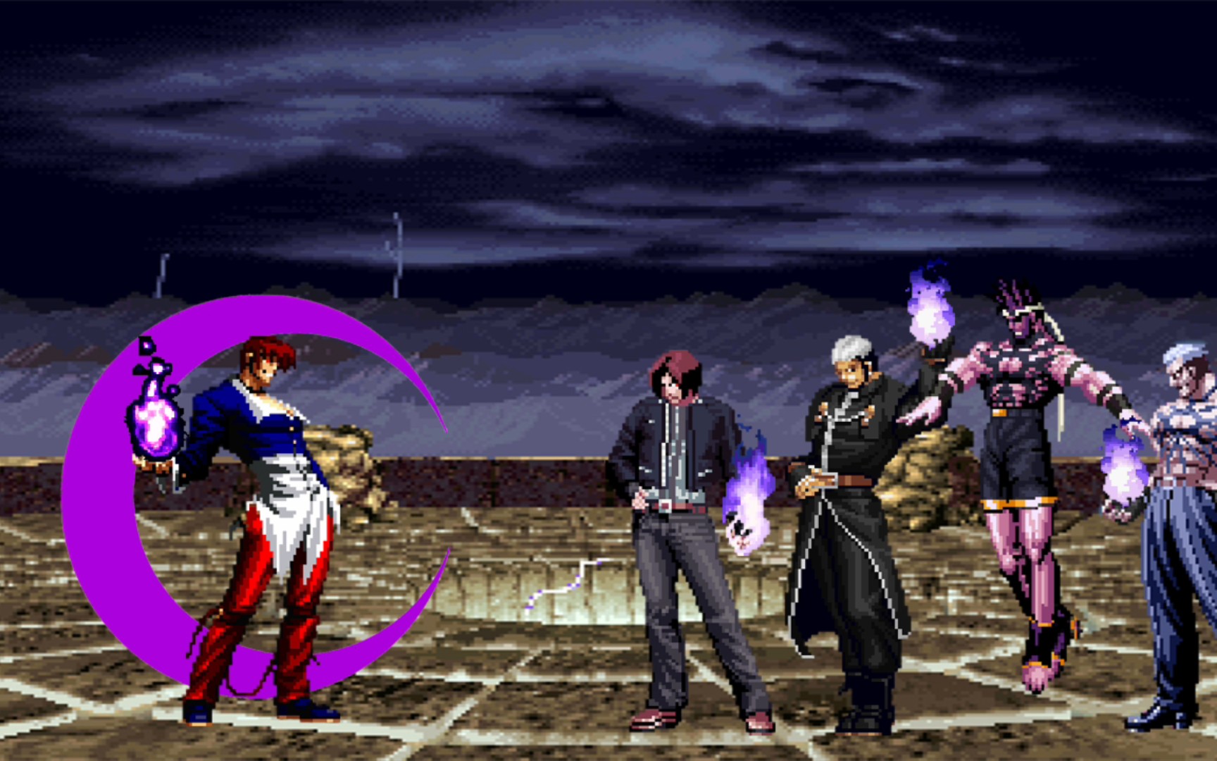 拳皇mugen 大蛇八神vs大蛇之力